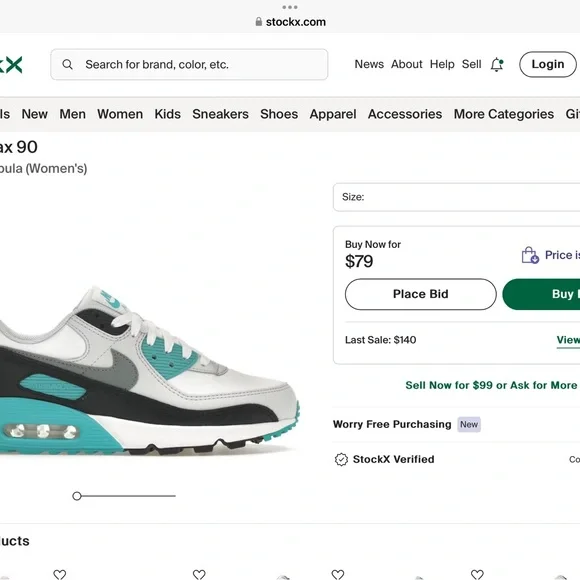 Nike Air Max 90 Sneakers - Picture 5 of 5